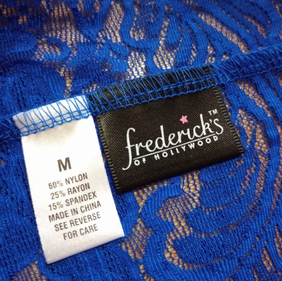 NWOT Frederick of Hollywood Brazilian bodysuit M - Picture 3 of 3